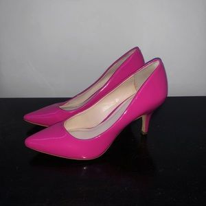 Hot Pink Kitten Heels